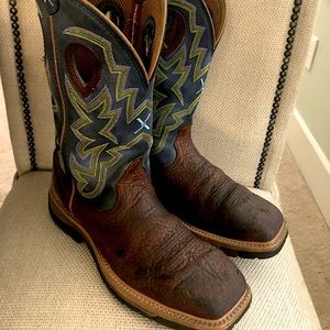 Men’s Twisted X Lite steel toe cowboy boots